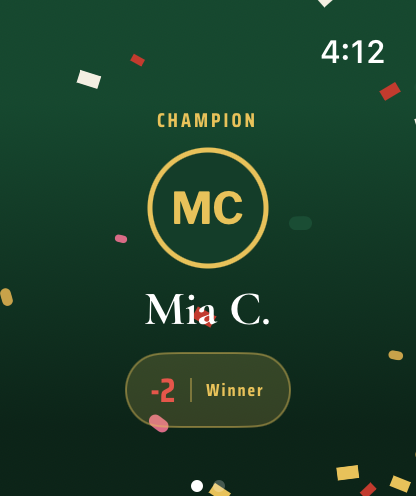 Gold-jacket moment
